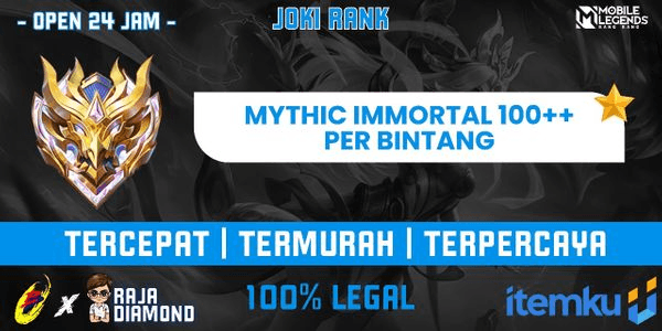 Gambar Product Mythic Immortal 100++ Per Star