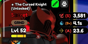 THE CURSED KNIGHT (UNLOCKED) REQIUEM MAX LVL