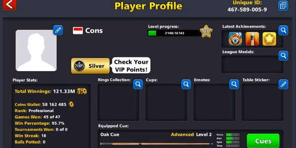 Gambar Product Akun Polos Koin 50M