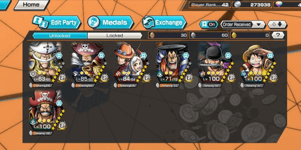 Gambar Product 7ex RogerV1MaxLuffyExMaxZoroOniMaxRogerV2B5YamaceB5odenV1b4