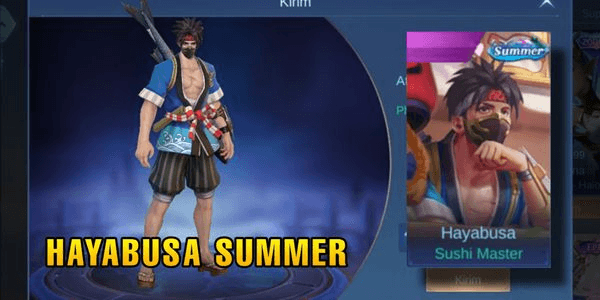 Gambar Product Sushi Master (Special Skin Hayabusa)