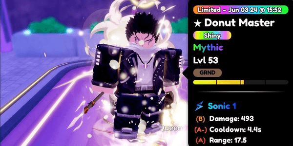 Gambar Product Shiny Donut Master | Anime Defenders RBL