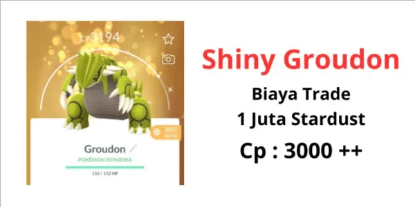 Groudon Shiny (Legendary)