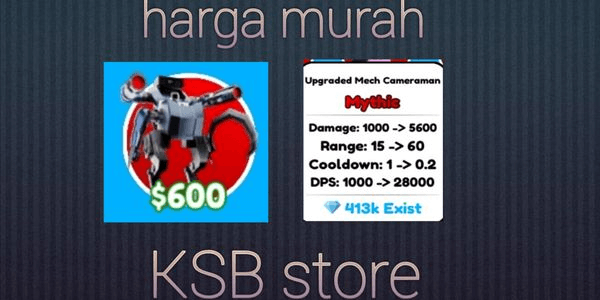 Gambar Product Toilet Tower Defense (Upgraded Mech Cameraman)