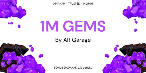 Gambar Product 1M Gems