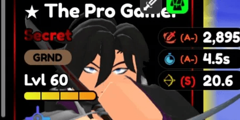 The Pro Gamer (SUNG JIN WO) Evolved Max LVL