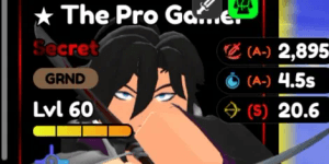 The Pro Gamer (SUNG JIN WO) Evolved Max LVL