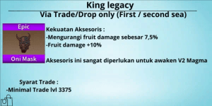 Oni Mask (King legacy)
