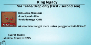 Floffy Glasses (King legacy)
