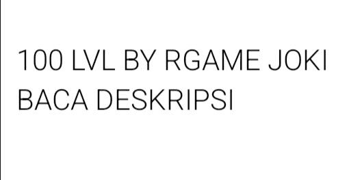 Gambar Product Joki Per Level By Req