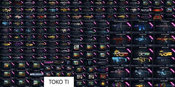 Gambar Product B1 SULTAN PARAH QC 140 HARI QR 140 HARI INVENTORY LEBIH DARI 400 ADA BERET SKULL SABER BARETTA OA KRISS AUG BANYAK