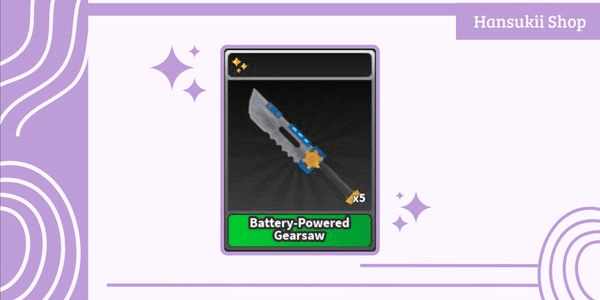Gambar Product Battery-Powered Gearsaw | Survive The Killer