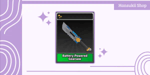 Battery-Powered Gearsaw | Survive The Killer