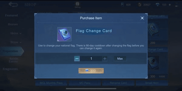 Gambar Product National Flag Card
