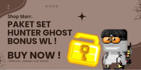 Gambar Product PAKET SET HUNTER GHOST+BONUS WL