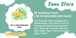 My Restaurant - $$ 10 Billion Cash ($$ 10,000,000,000 Cash)
