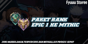 Paket Rank Epic 1-Mythic 1