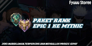 Paket Rank Epic 1-Mythic 1