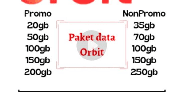 Gambar Product Pengguna Baru Orbit 50GB (30 Hari)