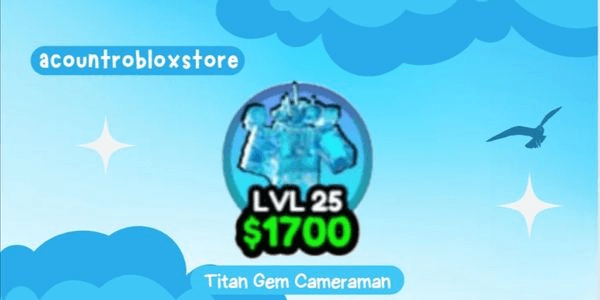 Gambar Product [ Exclusive ] Titan Gem Cameraman - Skibidi Tower Defense