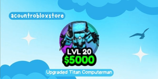 Gambar Product [ Cosmic ] Upgraded Titan Computerman - Skibidi Tower Defense