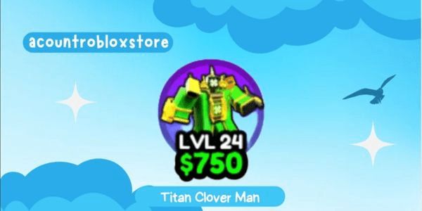 Gambar Product [ Godly ] Titan Clover Man - Skibidi Tower Defense