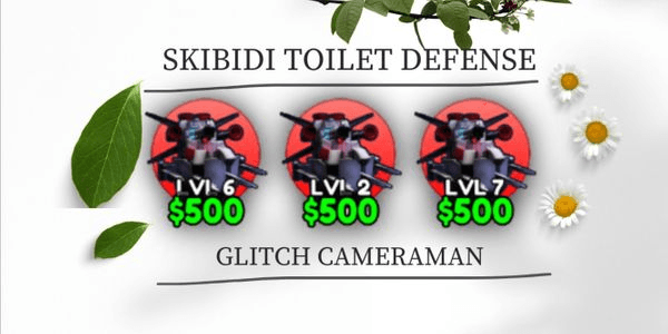 Gambar Product Glitch Cameraman -Mythic (Skibidi Tower Defense)