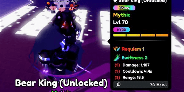 Gambar Product Double Trait Shiny Bear King Requiem + Swiftness 2 (S/S/S)