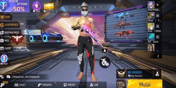 Gambar Product MAX 3 OTW 4 AKUN FF SG 2 SKIN ON, EVOUGUN ON, BERGARANSI AKUN ANTI HACK BACK, KE HB = UANG KEMBALI dari Garena Free Fire 1000% AMAN