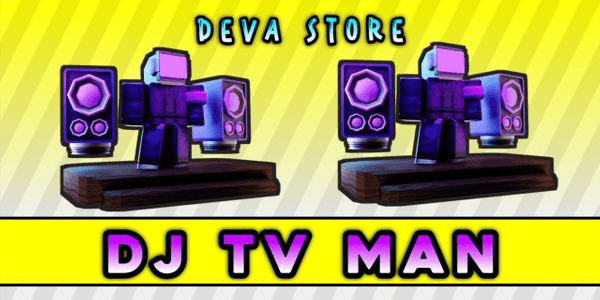 Gambar Product Dj Tv Man - Toilet Tower Defense