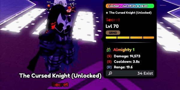 Gambar Product Almighty The Cursed Knight (Unlocked) (S/S/D)
