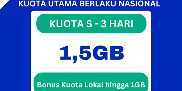 Gambar Product Hotrod Baru Harian 1.5 GB (3 Hari)