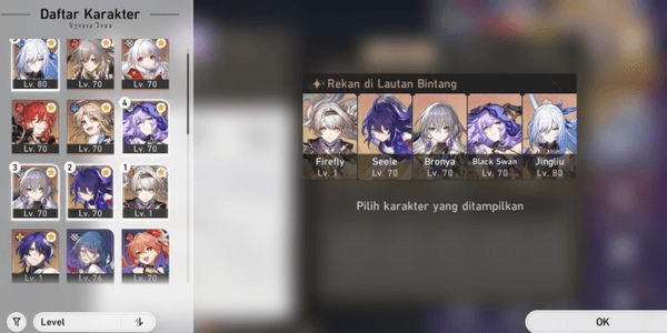 Gambar Product LT 65 ASIA, MC FEMALE, FIREFLY, JINGLIU, BLACKSWAN, SELEE, DR RATIO, CLARA, HIMEKO, YANQING, BRONYA
