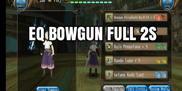 Gambar Product DPS BOWGUN EQUIPMENT FULL 2 SLOT