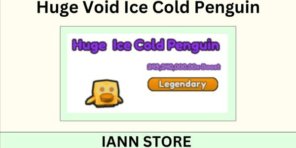 Gambar Product (All World) Huge Void Ice Cold Penguin (249M Boost) | Arm Wrestle Simulator