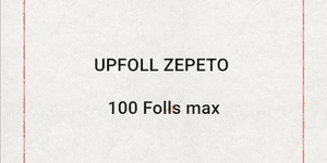 UPFOLL 100 MAX