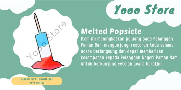 Gambar Product My Restaurant - Melted Popsicles