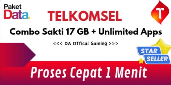 Gambar Product Combo Sakti 17 GB + Unlimited Apps (30 Hari)