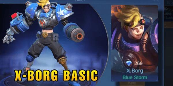 Gambar Product Blue Storm (Skin X. Borg)