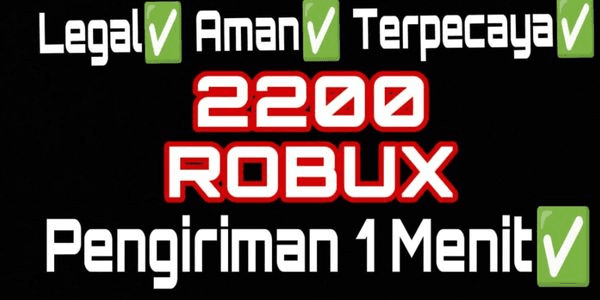 Gambar Product 2200 Robux