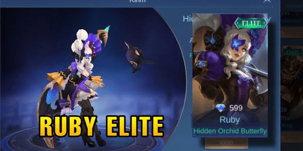 Gambar Product Hidden Orchid Butterfly (Elite Skin Ruby)