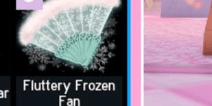 Gambar Product fluttery frozen fan royale high