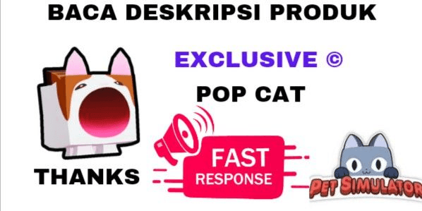 Gambar Product "Pop Cat"