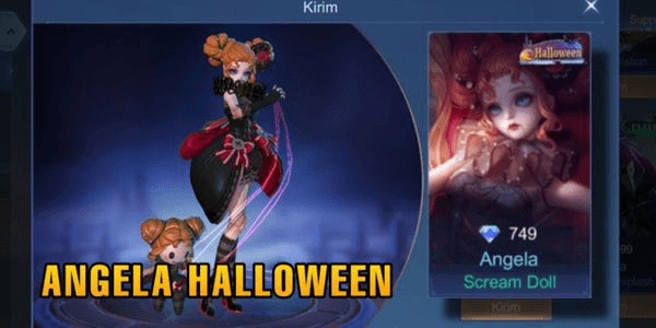 Gambar Product Scream Doll (Special Skin Angela)