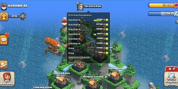 Gambar Product POINT CAPITAL CLAN | POINTS TO UPGRADE CH CLAN