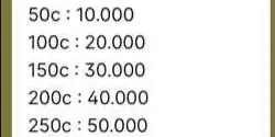 50 coins