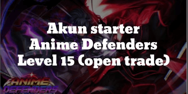 Gambar Product Akun anime defenders level 15