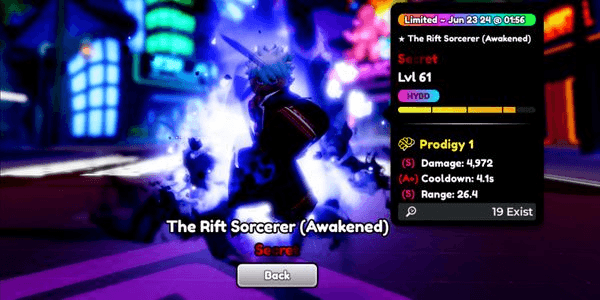 Gambar Product Gojo + Igris (Limited Secret Unit Combo Pack) - Anime Defenders RBL