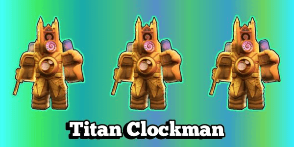 Gambar Product Titan Clockman-Skibidi tower defense