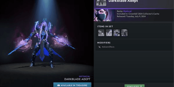 Gambar Product Darkblade Adept (Templar Assassin Collector's Cache Bundle)